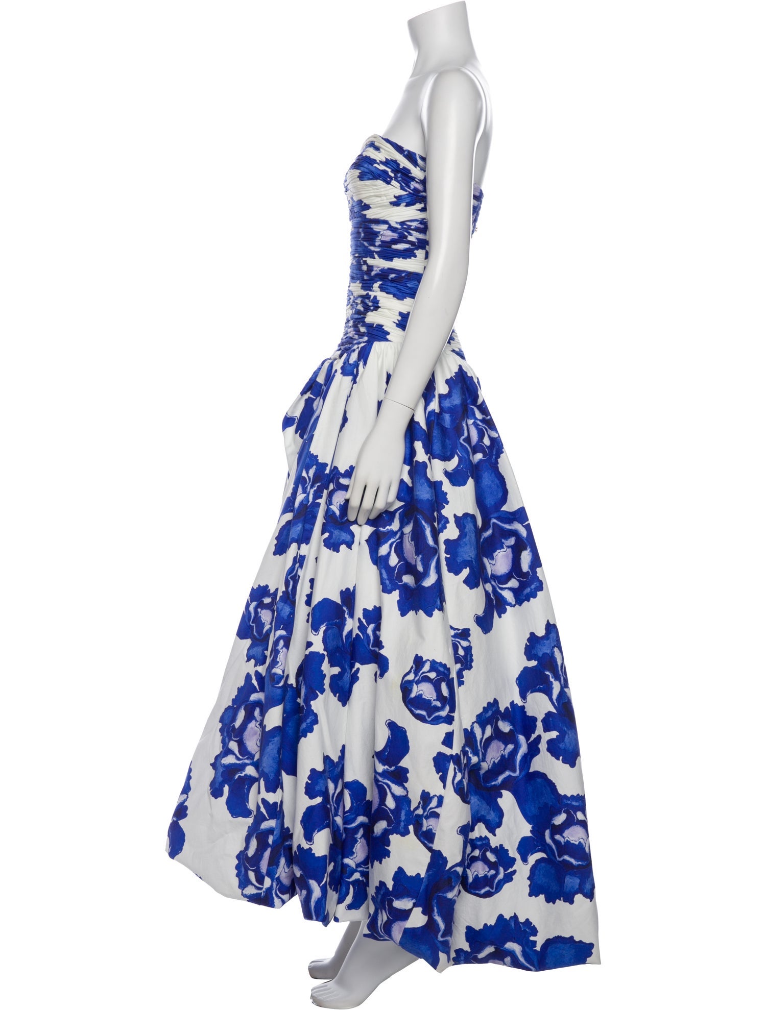 Aje Floral Print Long Dress