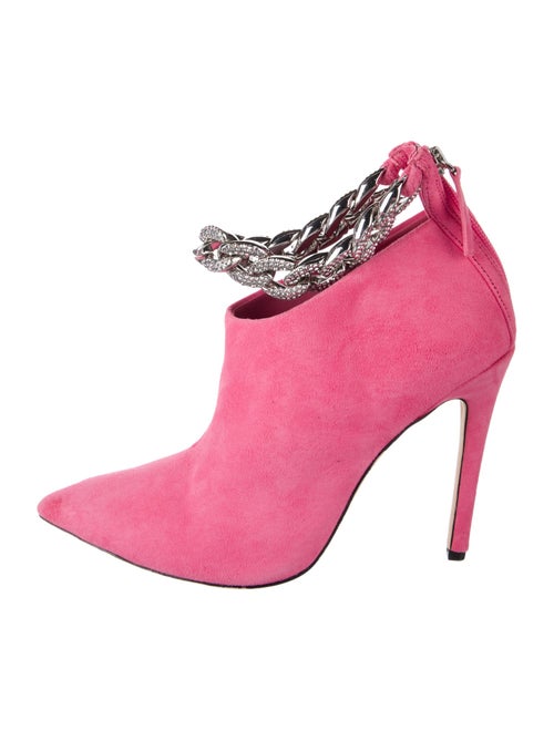 Aminah Abdul Jillil Suede Lace-Up Boots