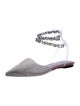 Aminah Abdul Jillil PVC Crystal Embellishments Mules