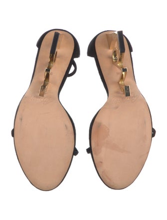Aminah Abdul Jillil Suede Sandals