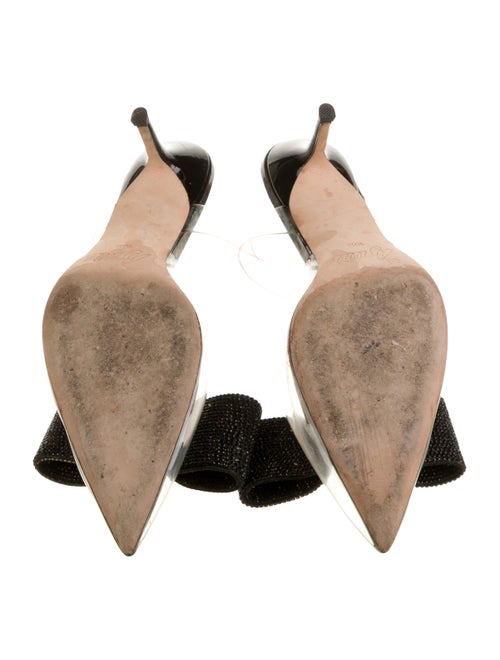 Aminah Abdul Jillil PVC Colorblock Pattern Mules