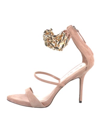 Aminah Abdul Jillil Suede Sandals