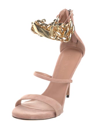 Aminah Abdul Jillil Suede Sandals