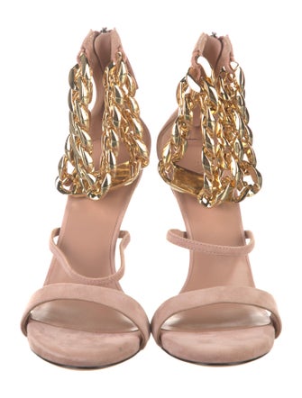 Aminah Abdul Jillil Suede Sandals