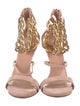 Aminah Abdul Jillil Suede Sandals