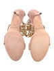 Aminah Abdul Jillil Suede Sandals