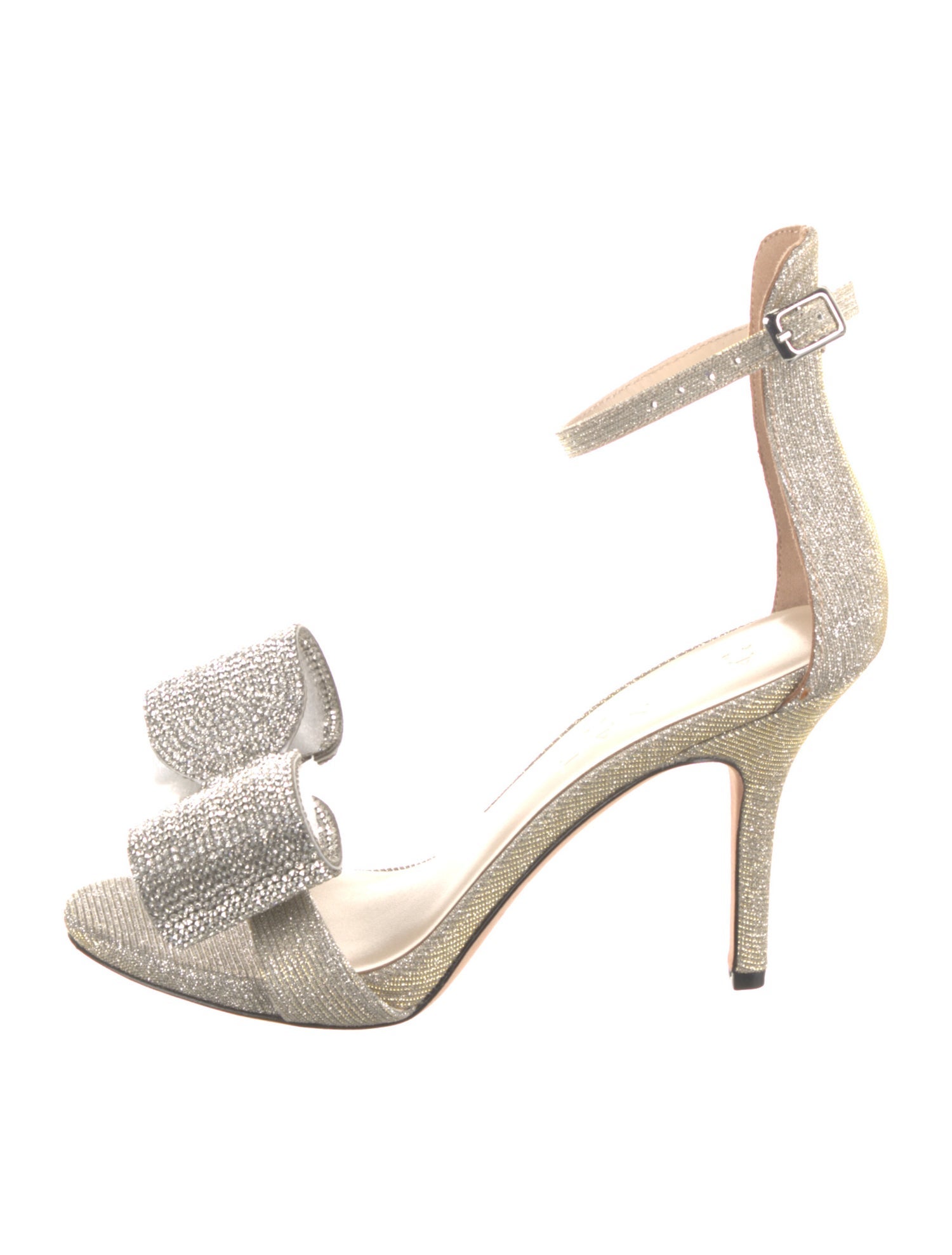 Aminah Abdul Jillil Glitter Glitter Accents Sandals
