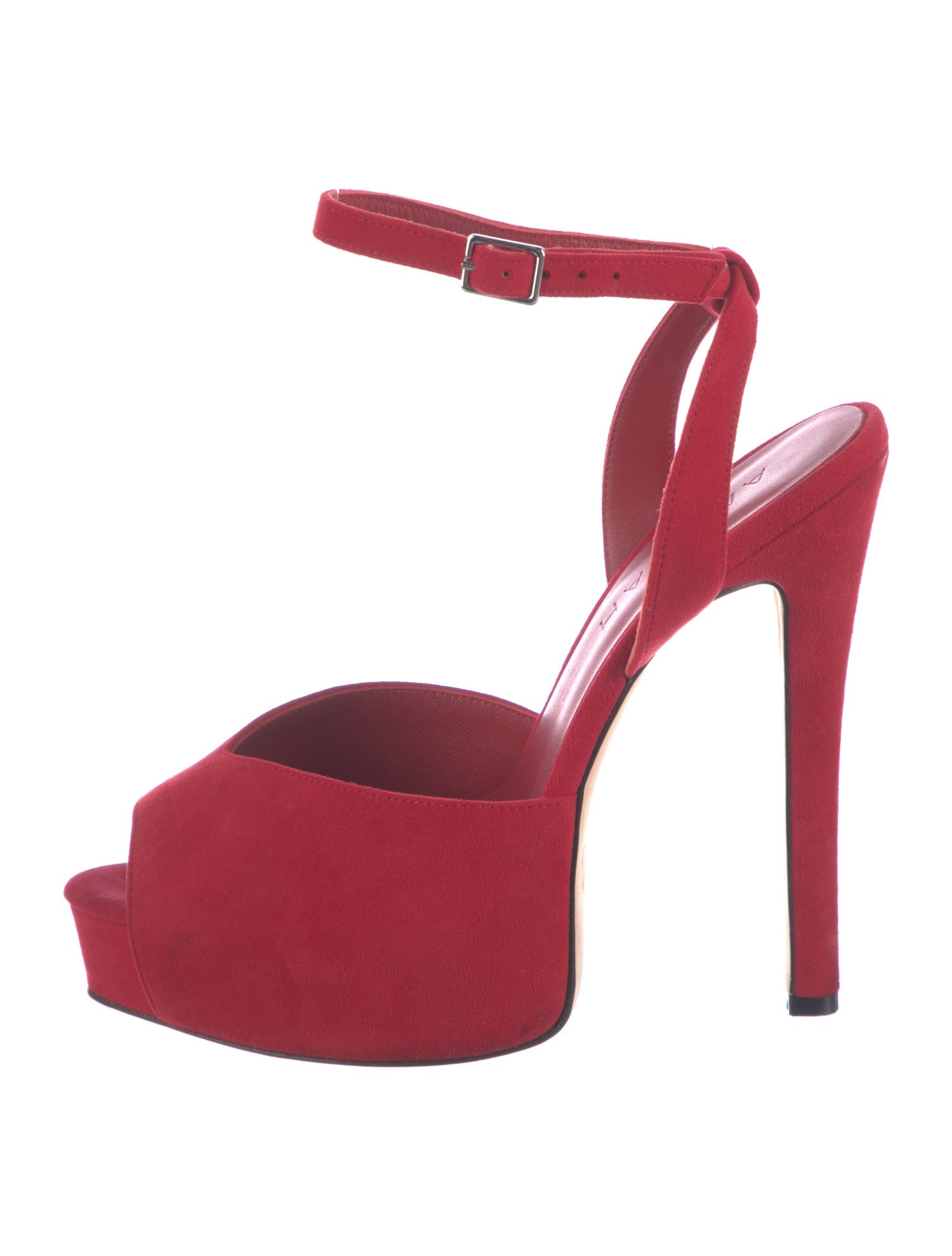 Aminah Abdul Jillil Suede Slingback Pumps