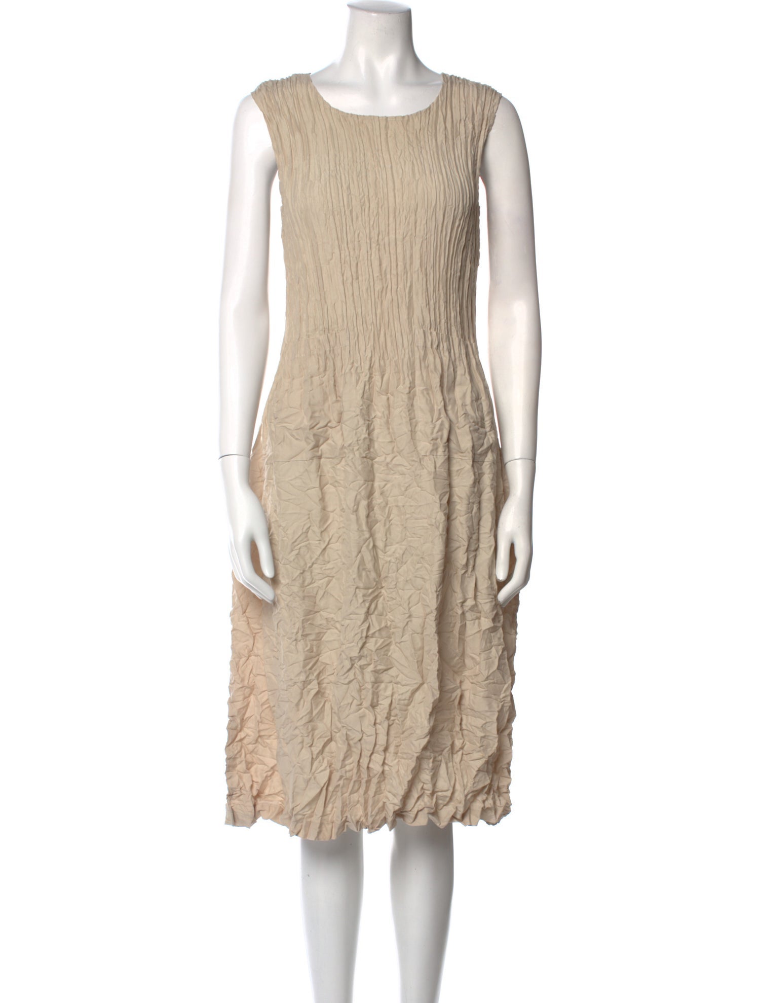 Alquema Scoop Neck Midi Length Dress