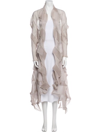 Alquema Ruffle Embellishment Robe