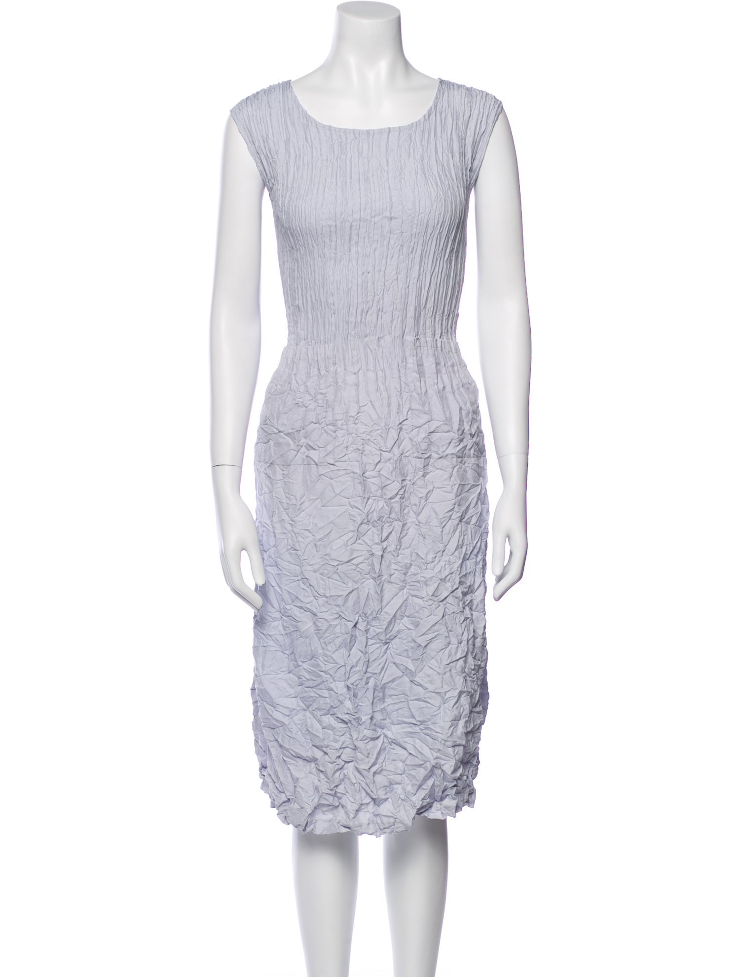 Alquema Scoop Neck Knee-Length Dress