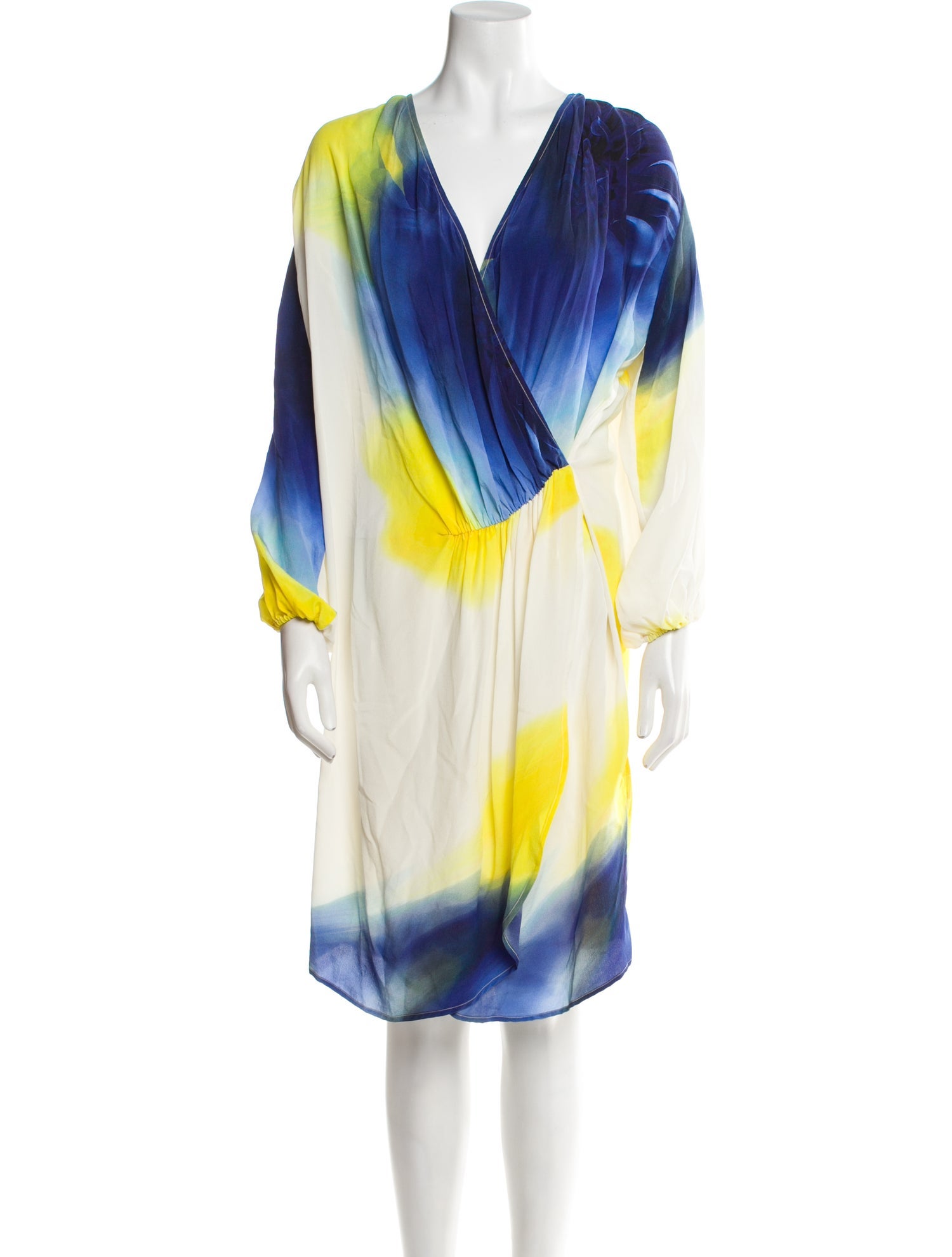 an an Londree Silk Mini Dress