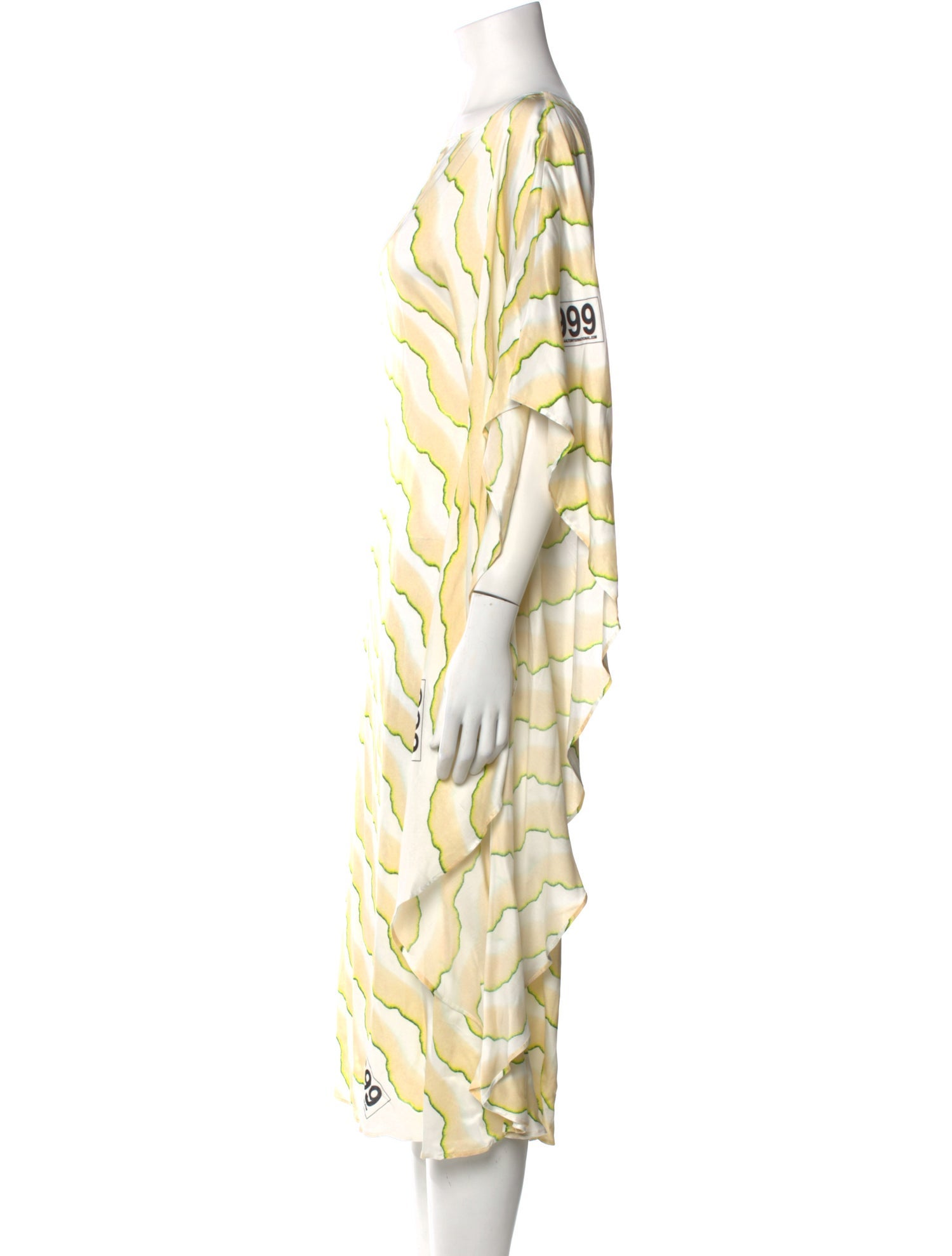 AALTO Printed Midi Length Dress w/ Tags