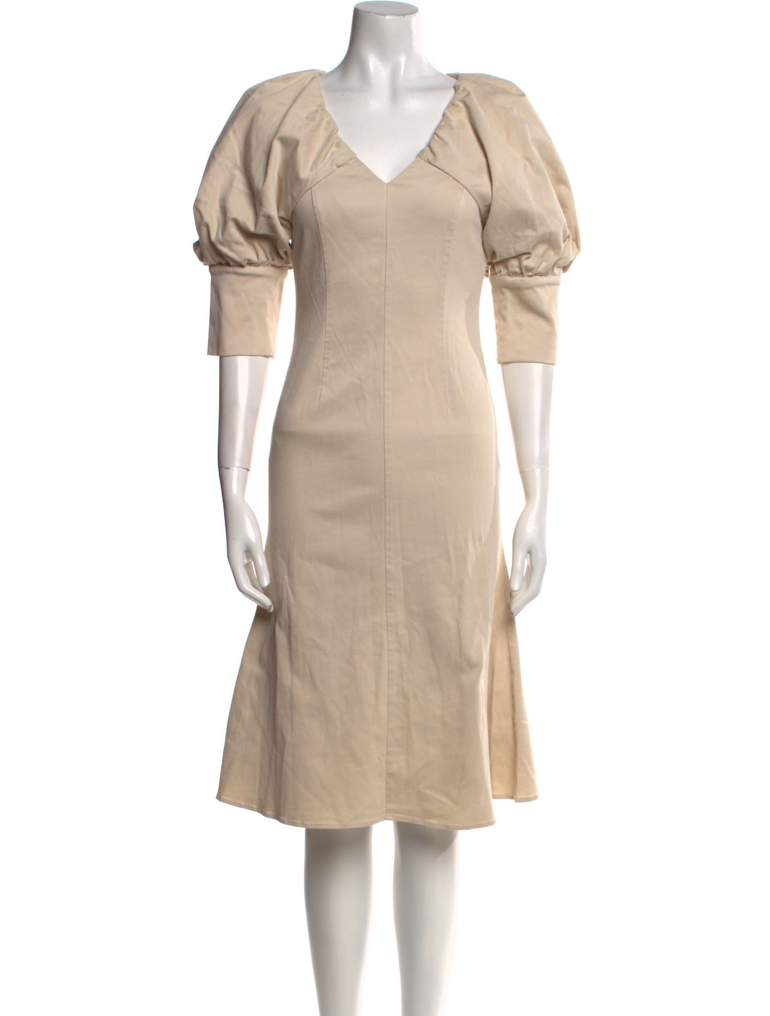 AALTO V-Neck Midi Length Dress