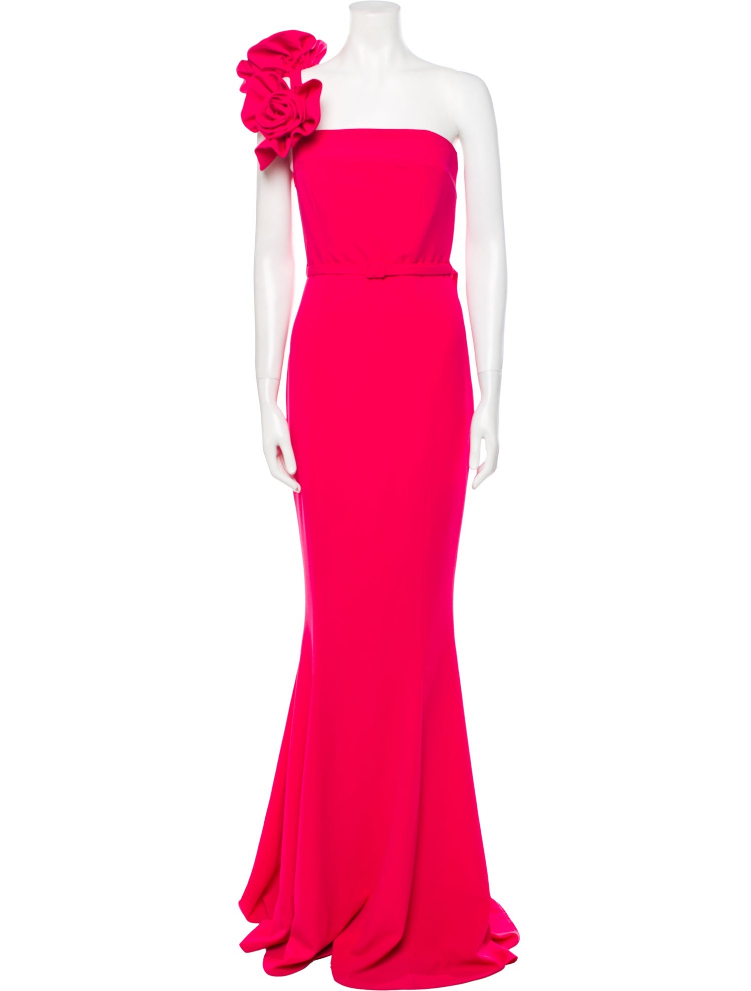 Alieva One-Shoulder Long Dress