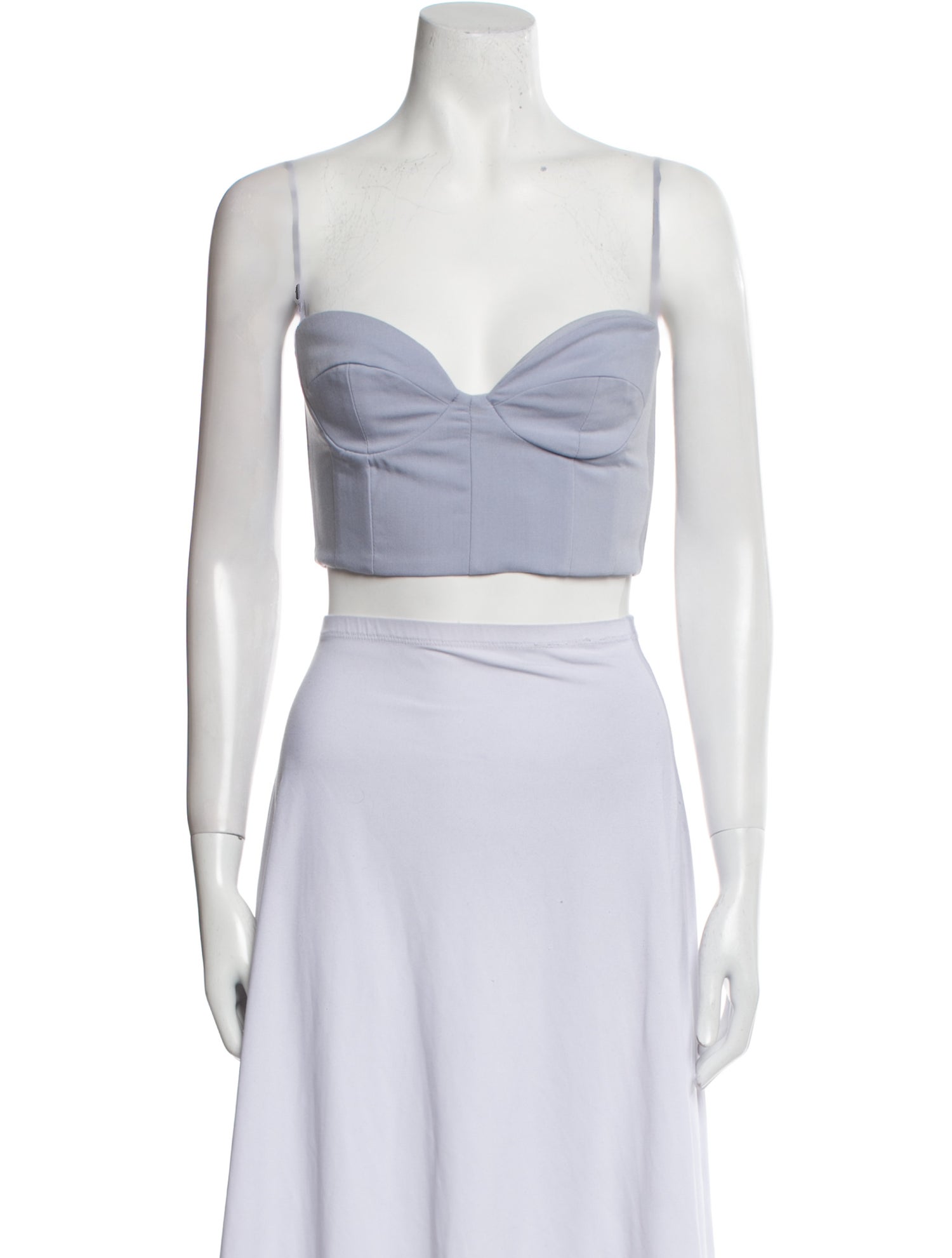 Alieva Strapless Crop Top