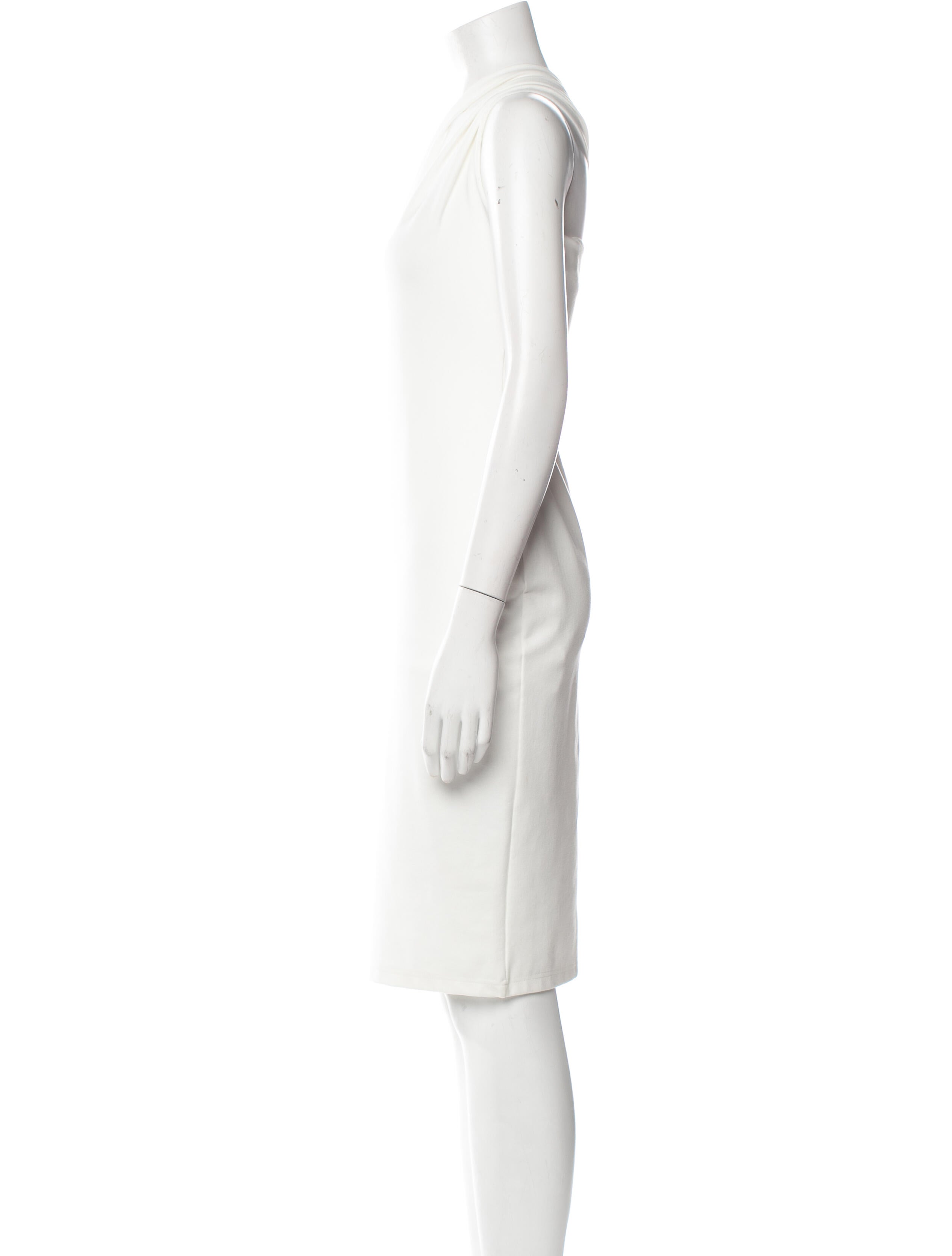 Alieva One-Shoulder Knee-Length Dress