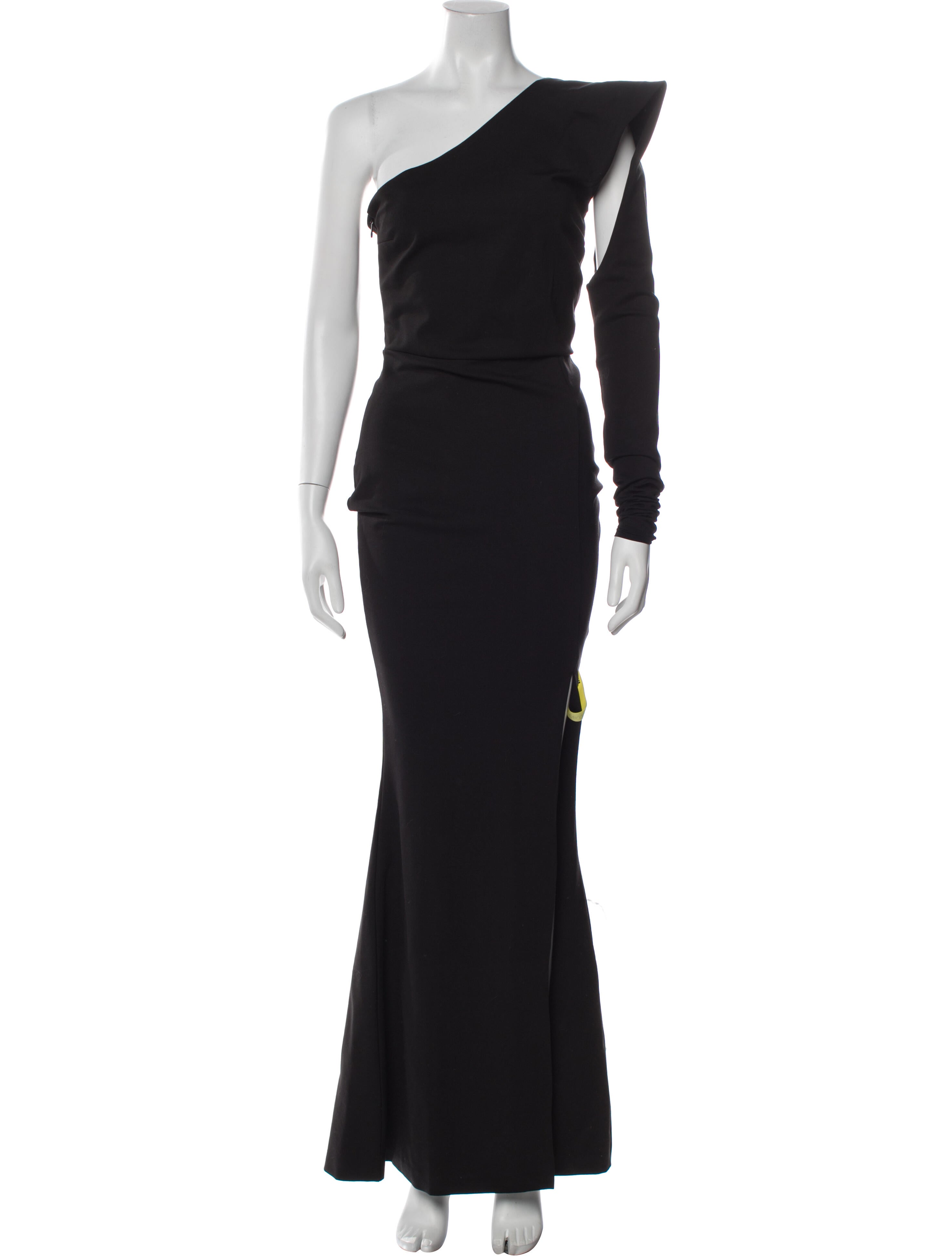 Alieva One-Shoulder Long Dress