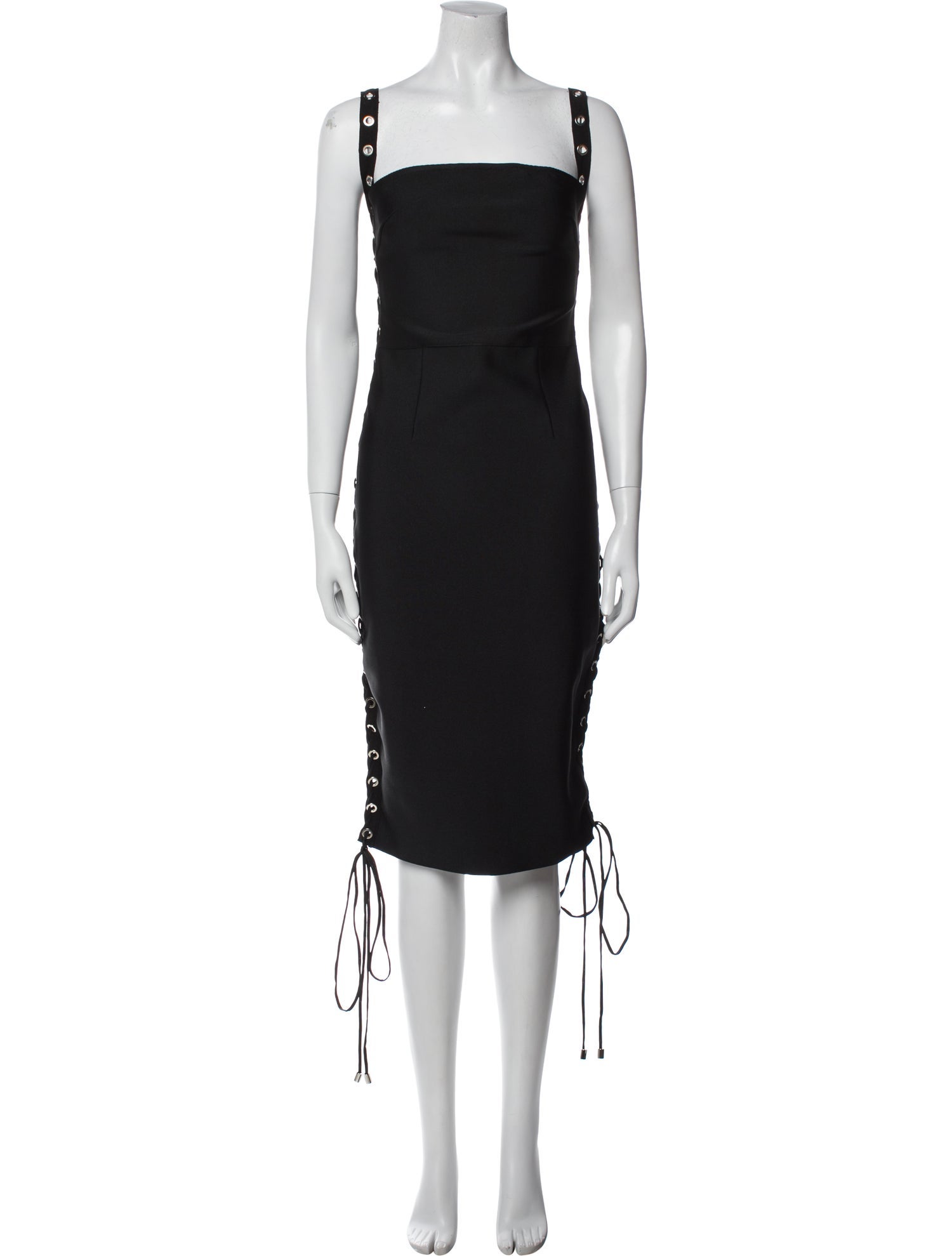 Alieva Square Neckline Mini Dress w/ Tags