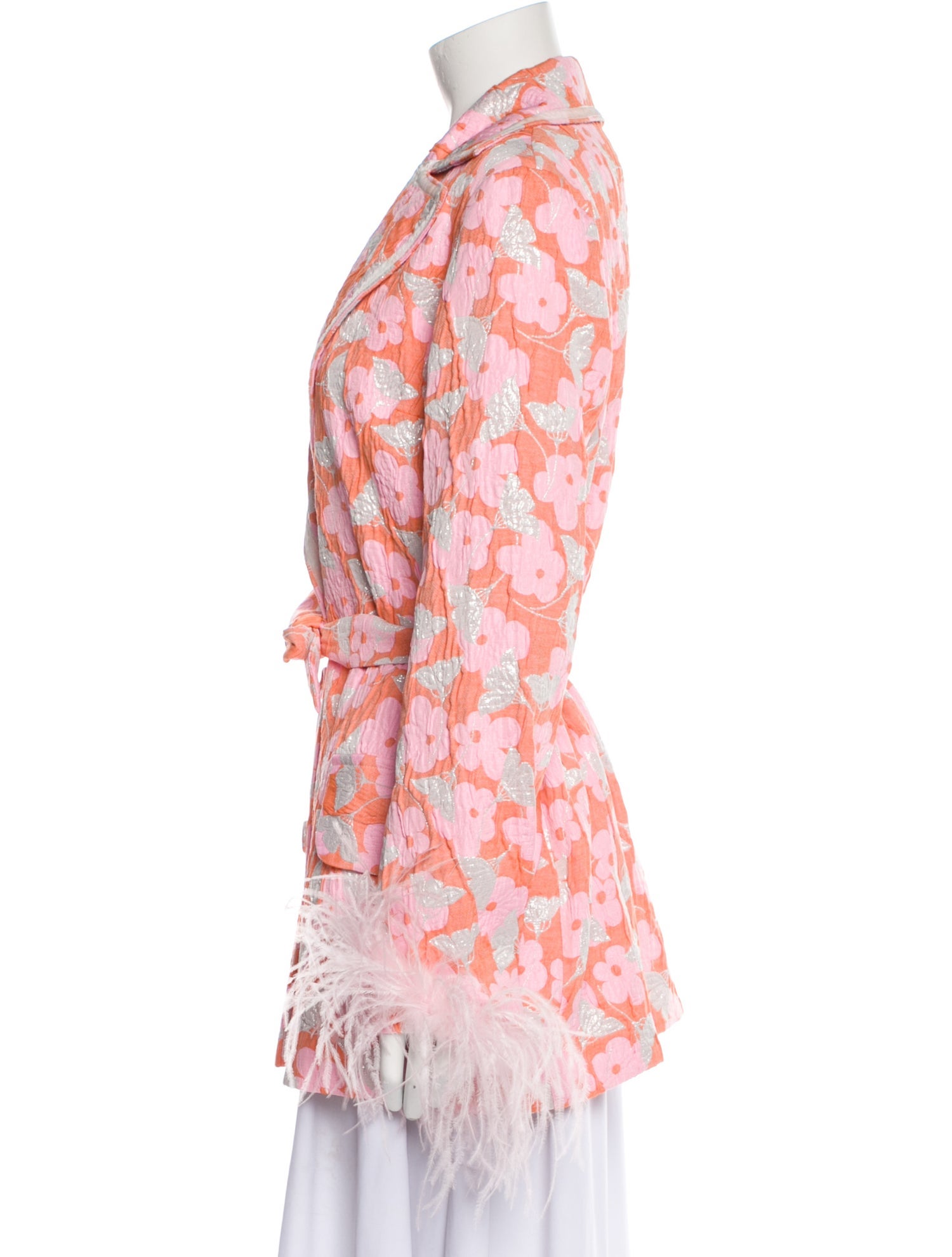 Andreeva Floral Print Blazer w/ Tags