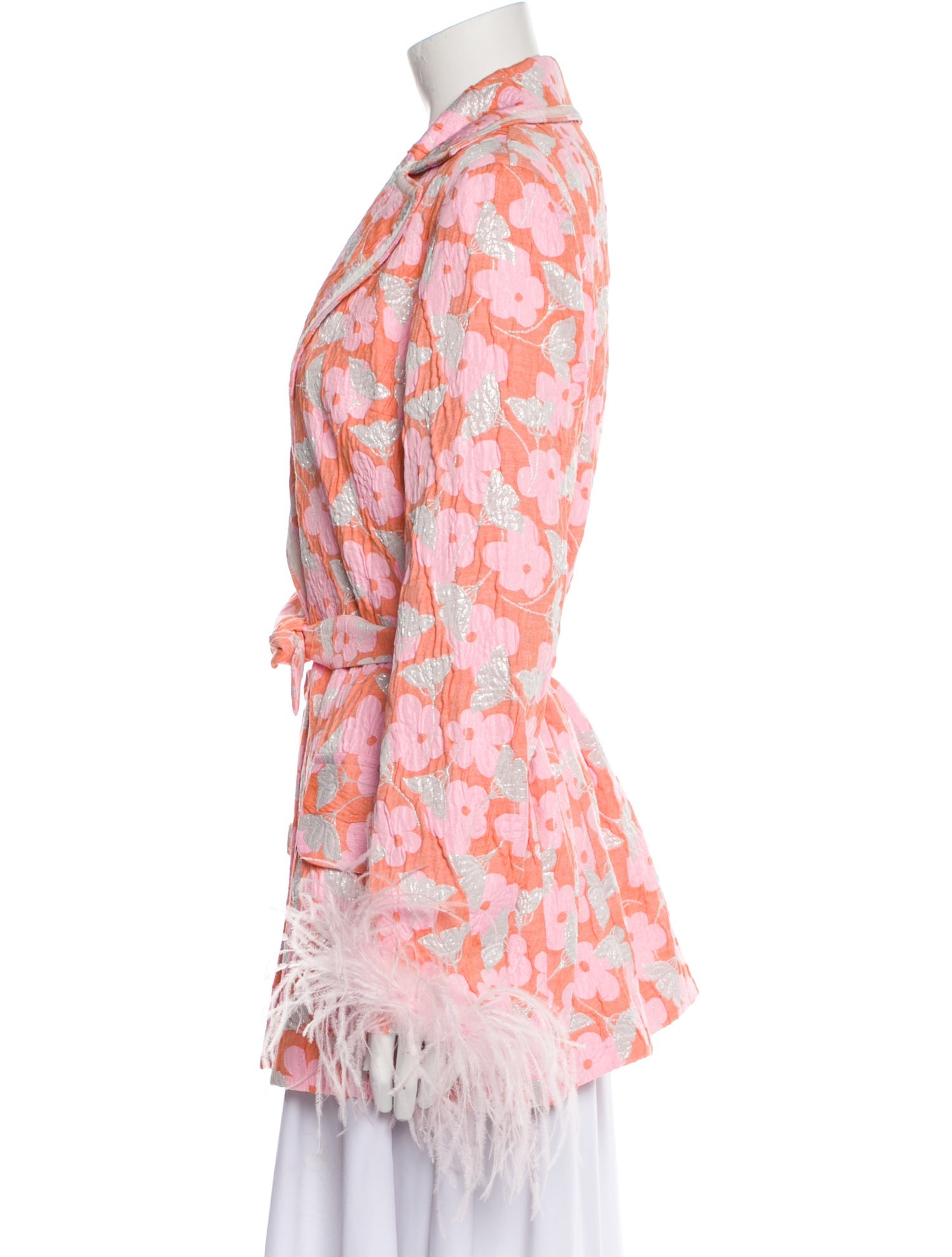 Andreeva Floral Print Blazer w/ Tags