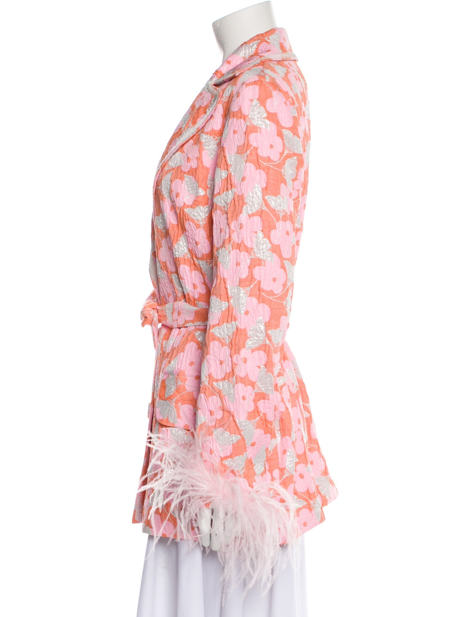 Andreeva Floral Print Blazer w/ Tags