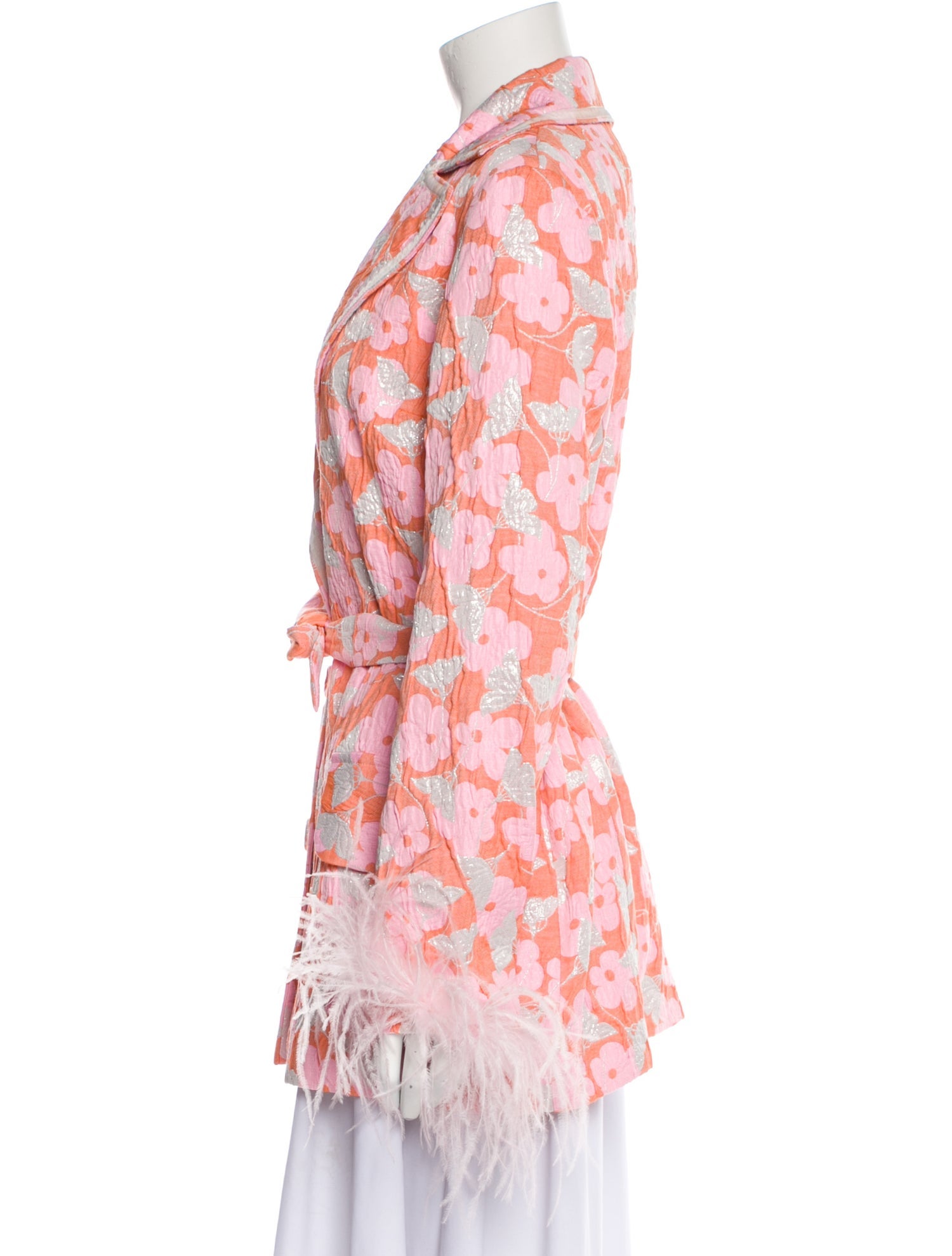 Andreeva Floral Print Blazer w/ Tags