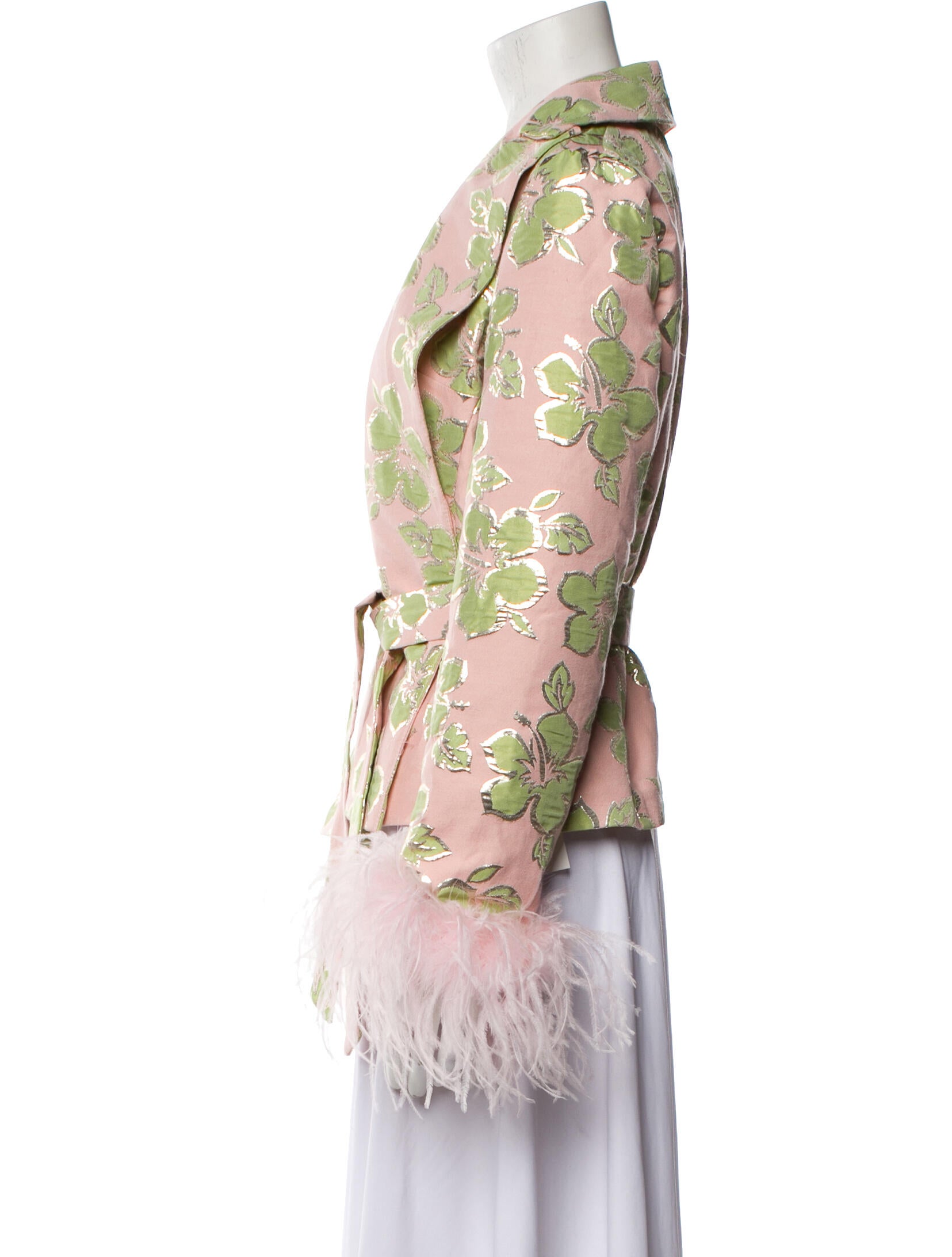 Andreeva Floral Print Evening Jacket