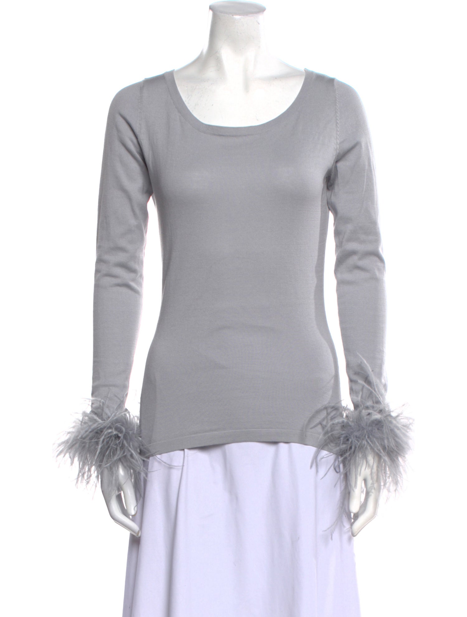 Andreeva Scoop Neck Long Sleeve T-Shirt