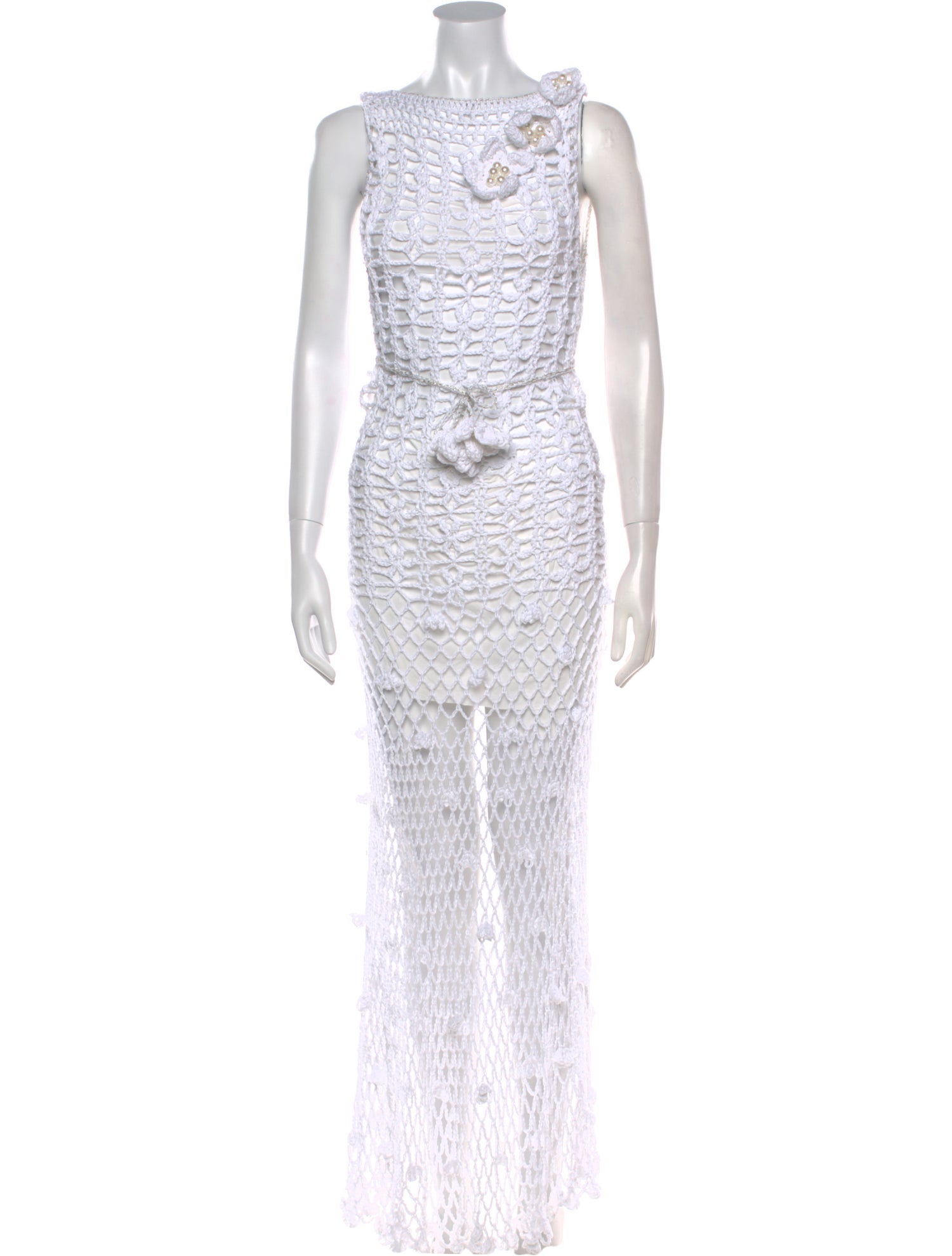 Andreeva Bateau Neckline Long Dress