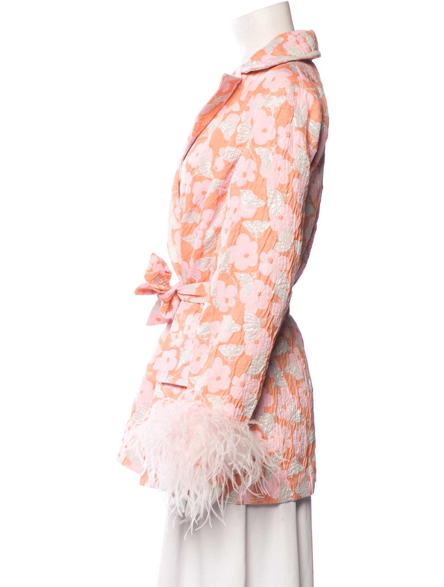Andreeva Floral Print Evening Jacket