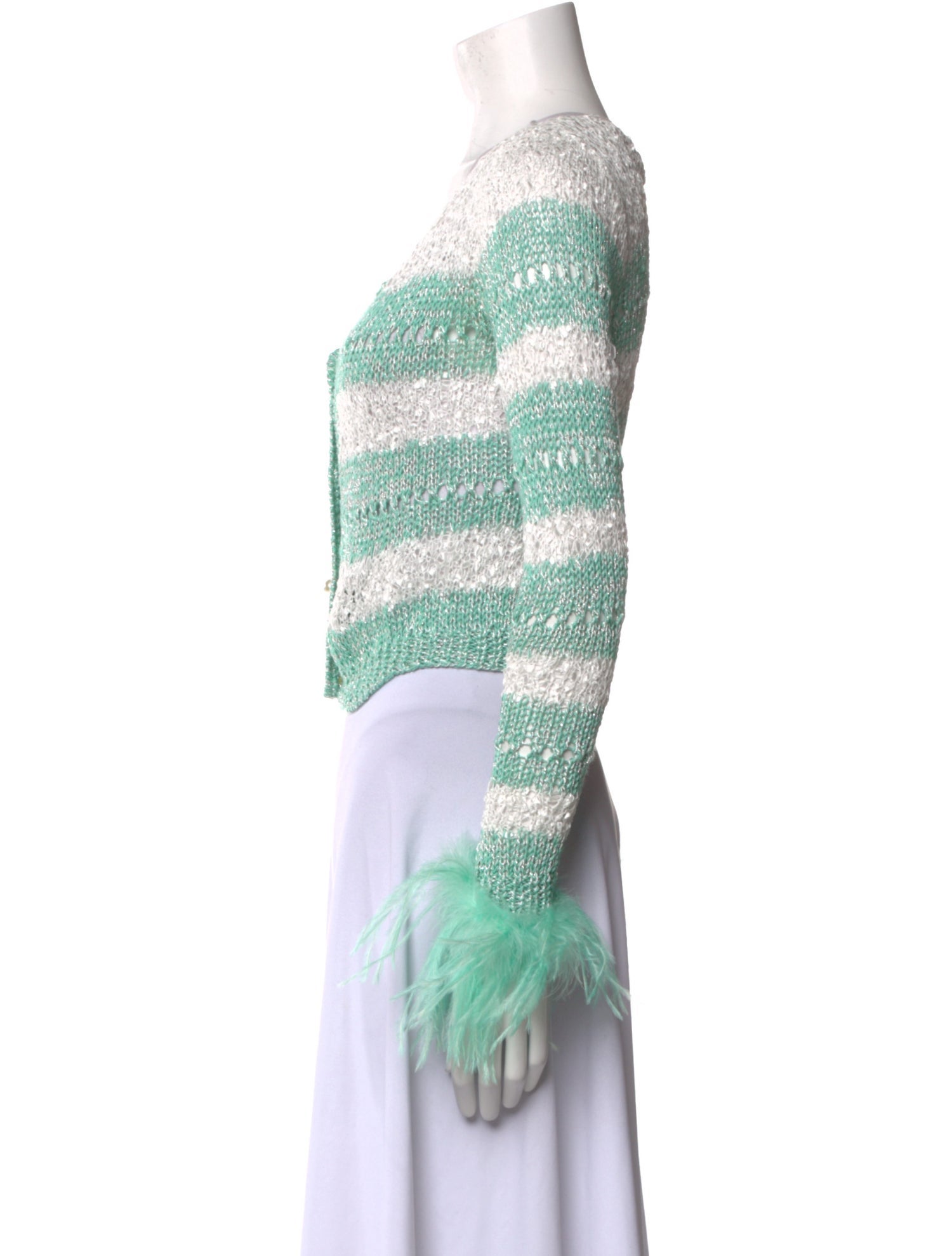 Andreeva Striped V-Neck Sweater