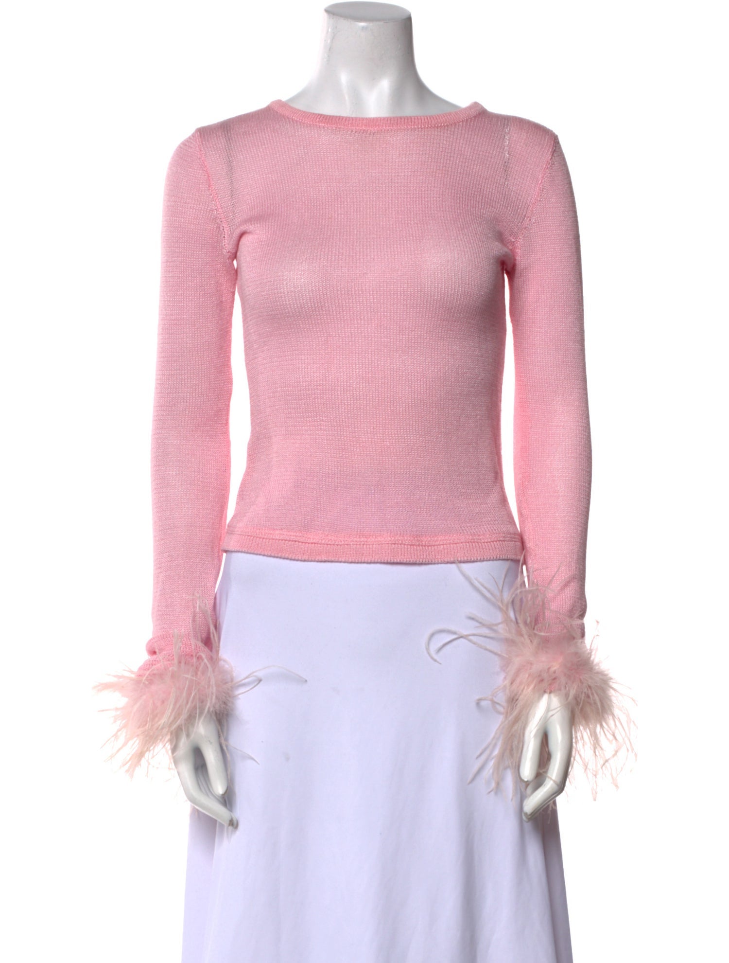 Andreeva Bateau Neckline Long Sleeve Top