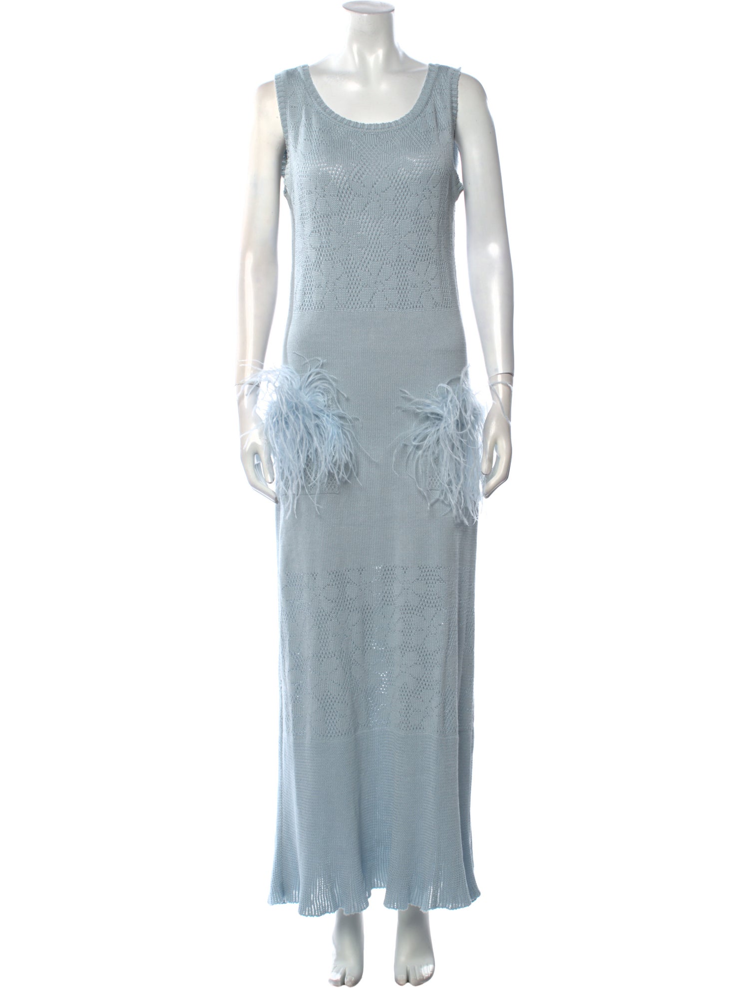 Andreeva Scoop Neck Long Dress