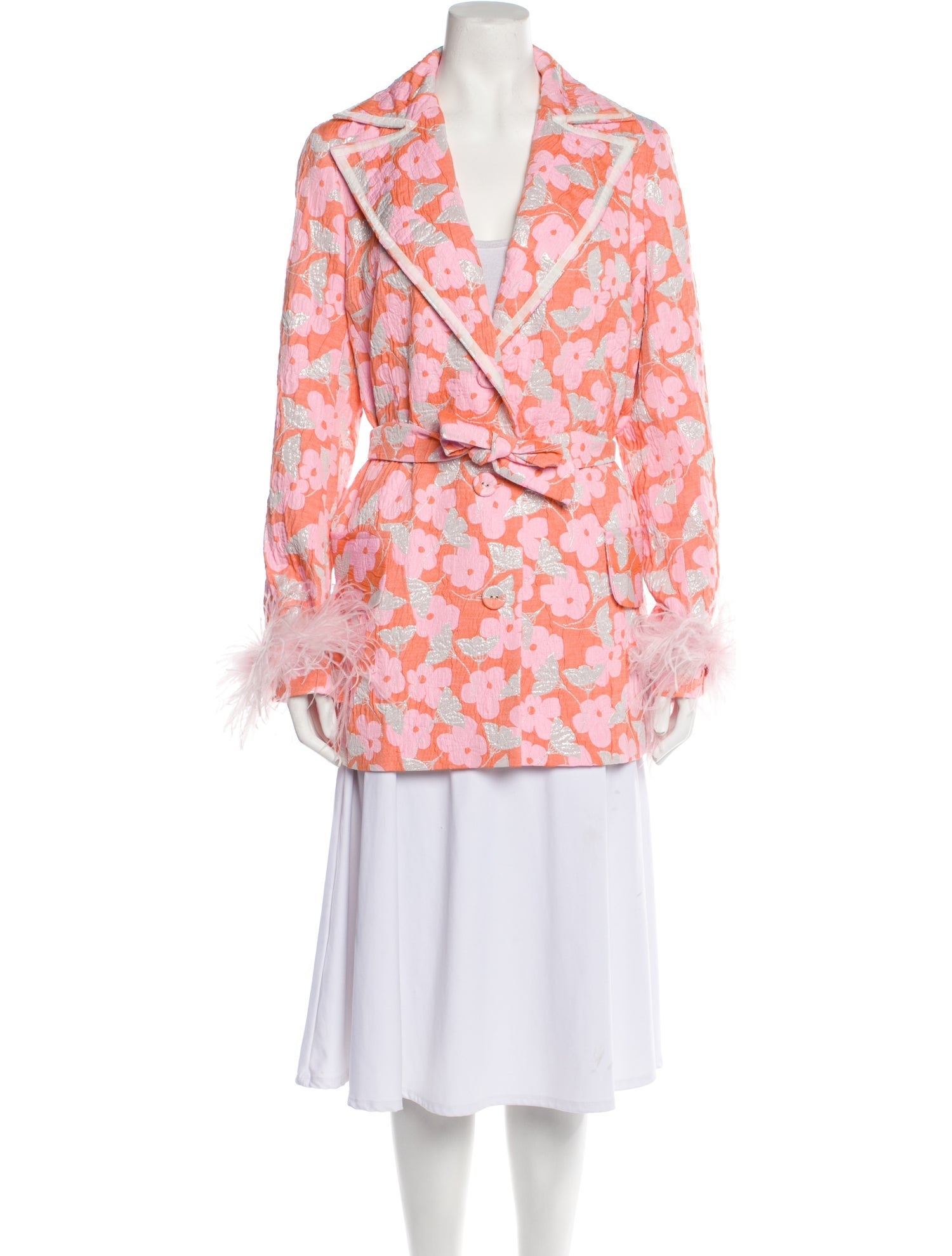 Andreeva Floral Print Jacket w/ Tags