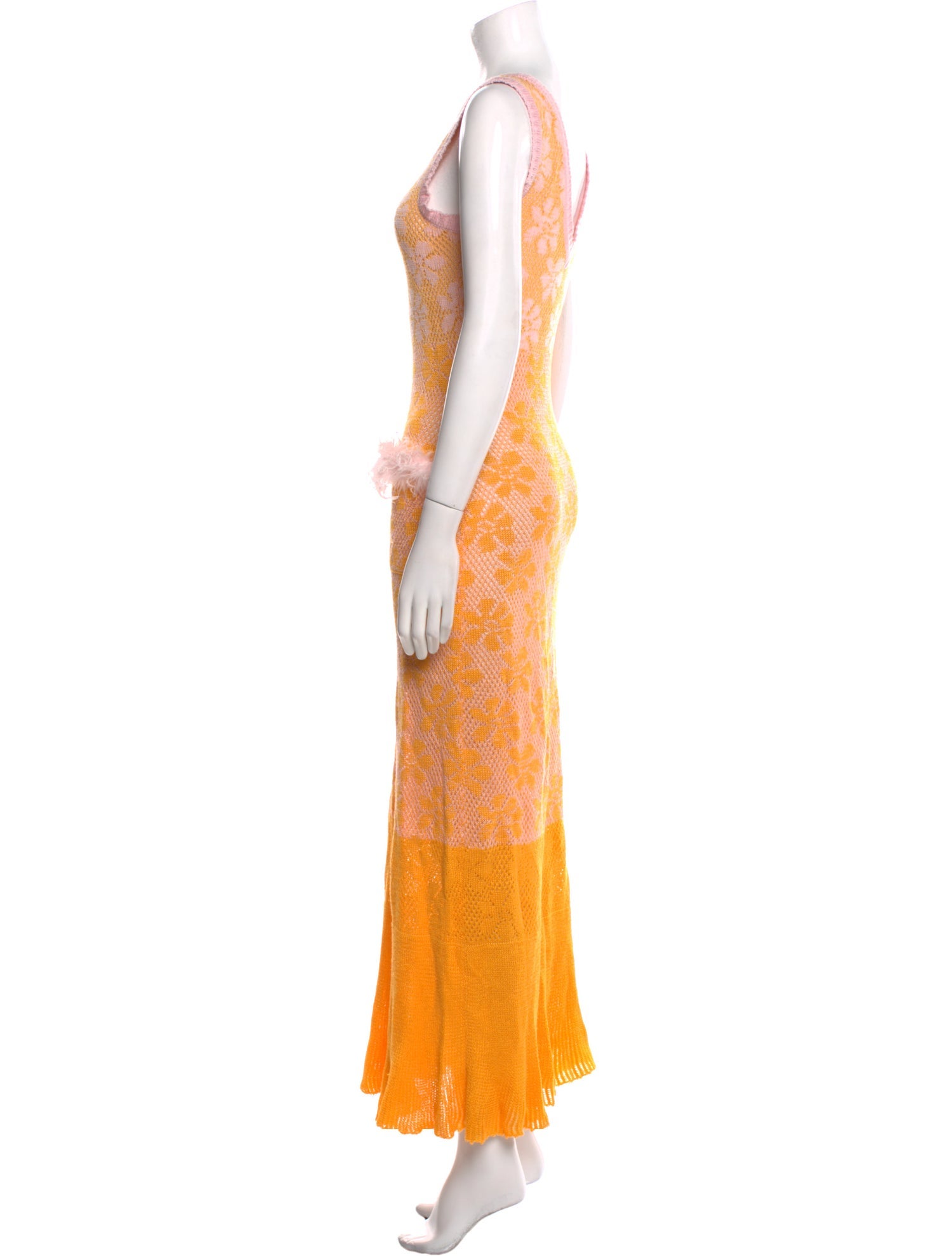 Andreeva Silk Long Dress