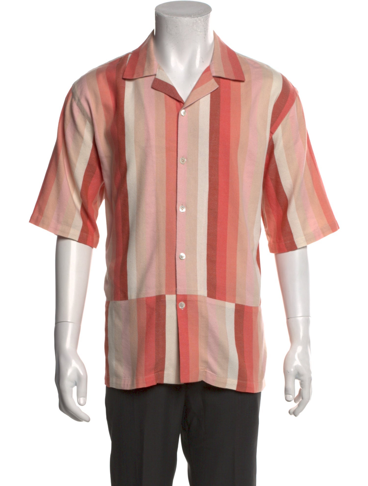 Marrakshi Striped Short Sleeve Shirt