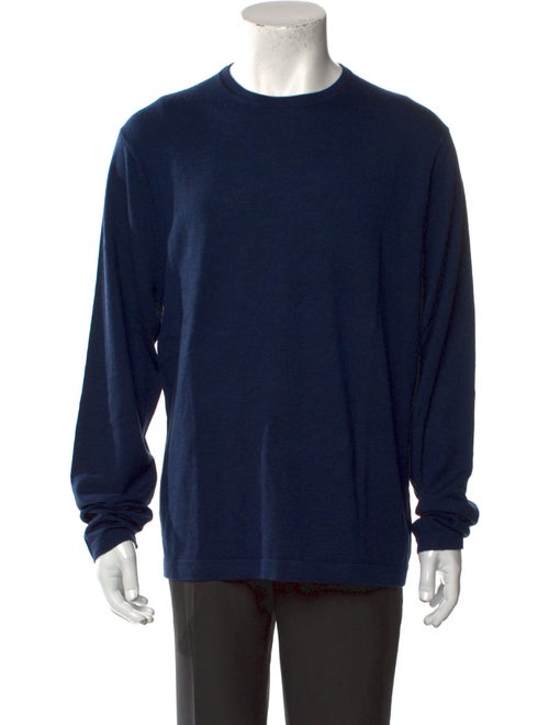 Patrick Assaraf Merino Wool Crew Neck Pullover