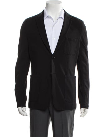 Patrick Assaraf Pleated Accents Blazer