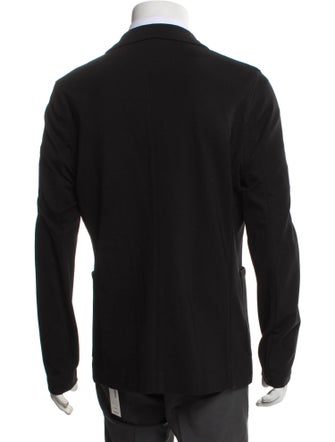 Patrick Assaraf Pleated Accents Blazer