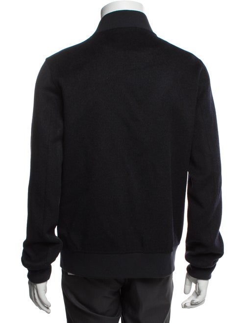 Patrick Assaraf Wool Bomber Jacket