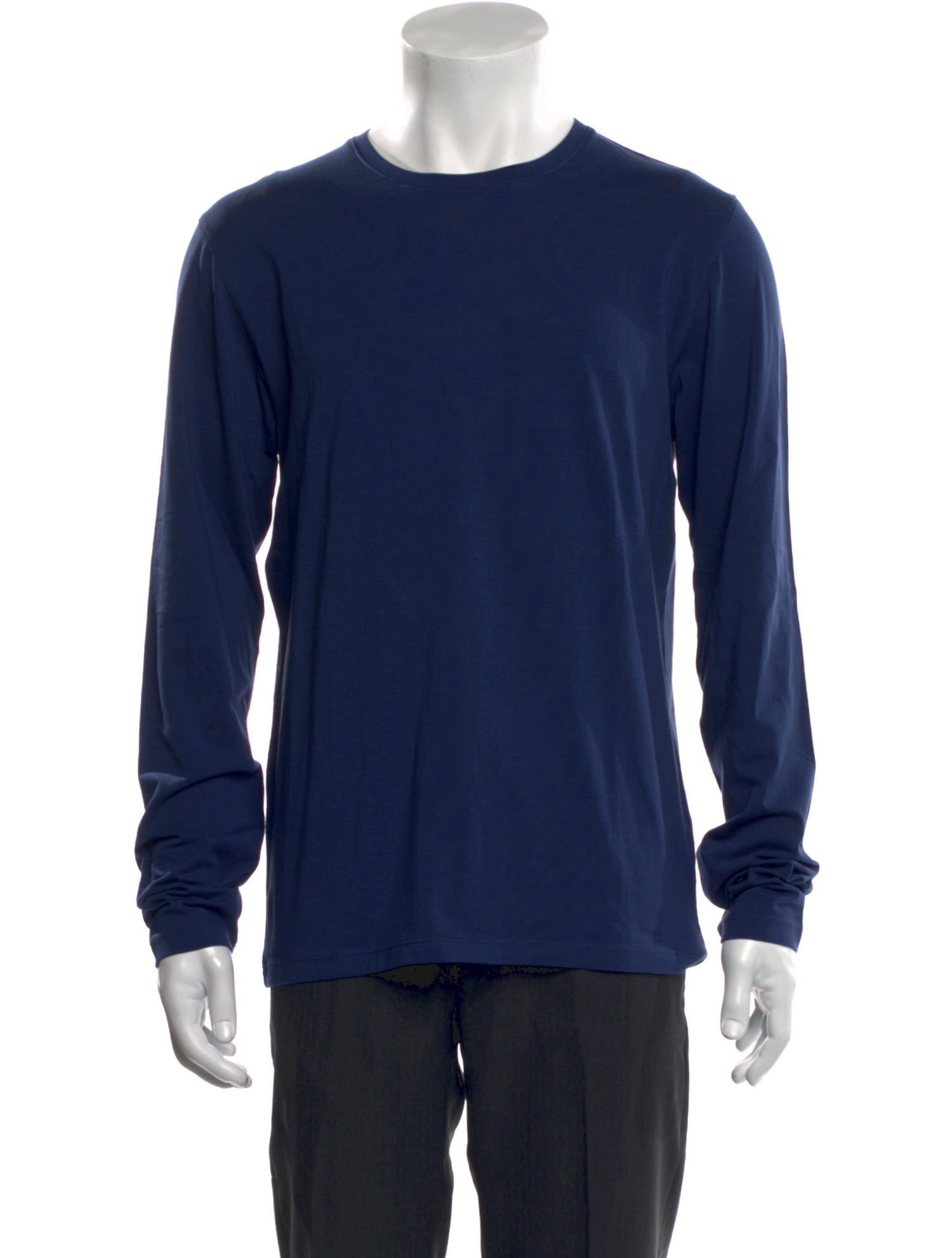 Patrick Assaraf Crew Neck Long Sleeve T-Shirt w/ Tags