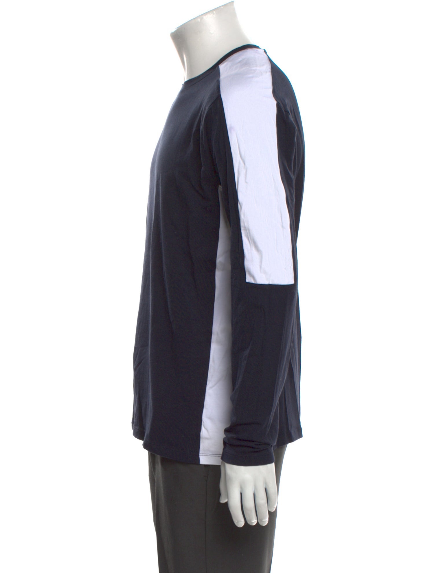 Patrick Assaraf Crew Neck Long Sleeve Sweatshirt