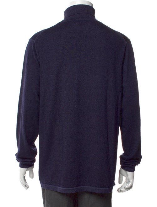 Patrick Assaraf Merino Wool Turtleneck Pullover