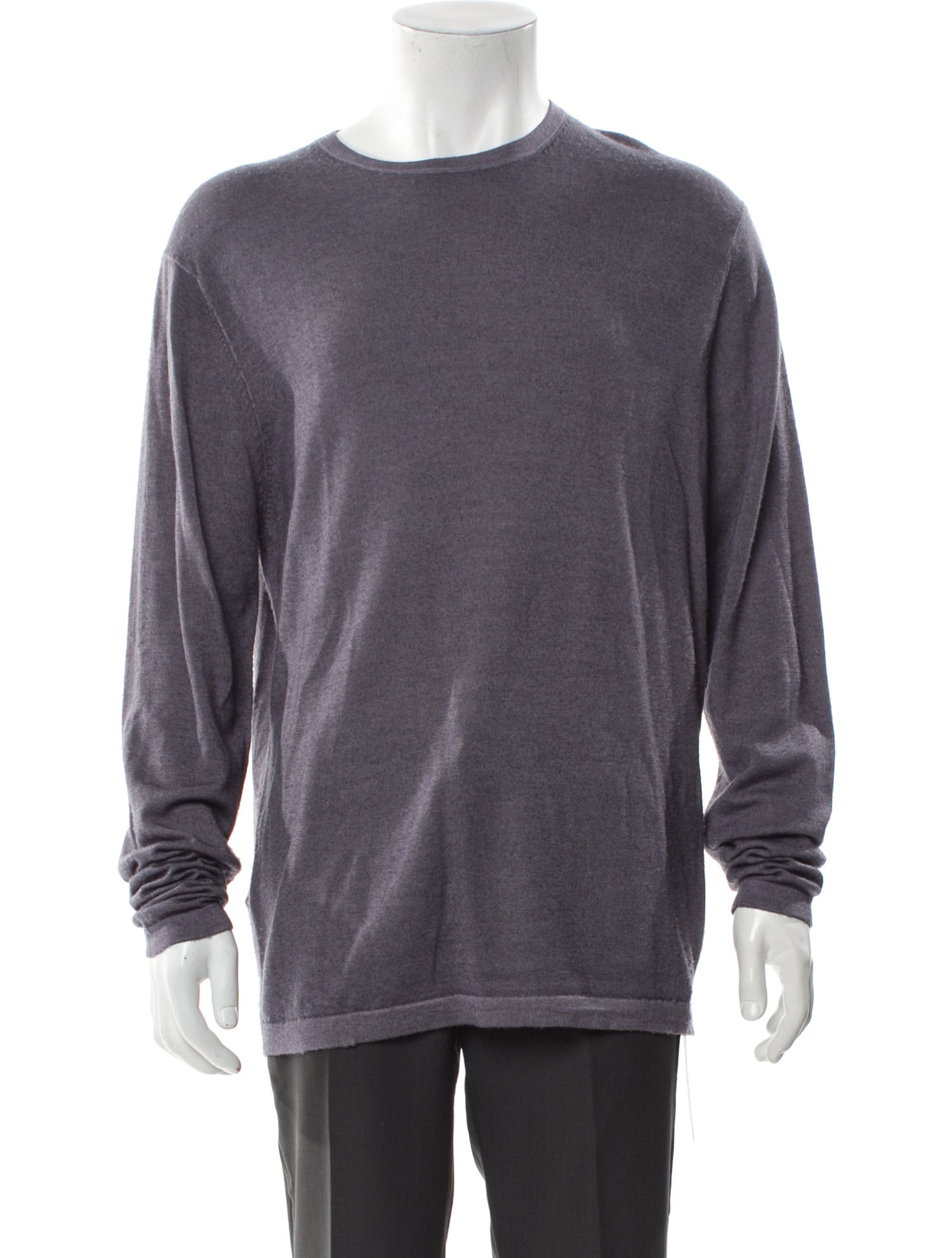 Patrick Assaraf Merino Wool Crew Neck Pullover