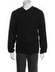 Patrick Assaraf Merino Wool Mock Neck Polo Sweater