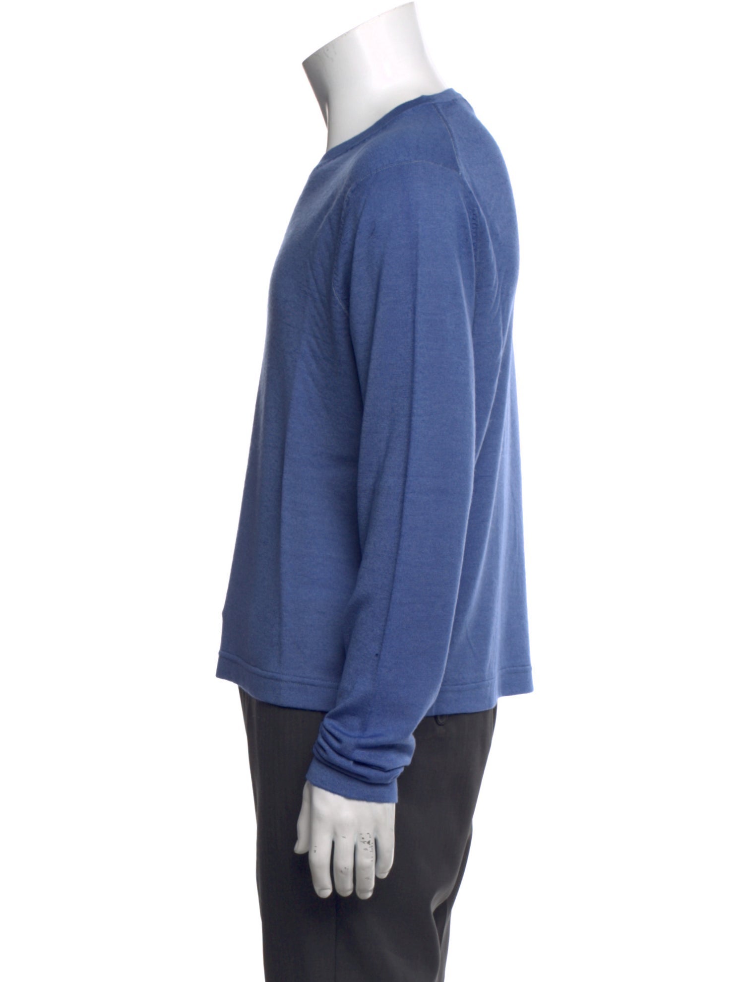 Patrick Assaraf V-Neck Long Sleeve Henley