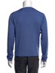Patrick Assaraf V-Neck Long Sleeve Henley