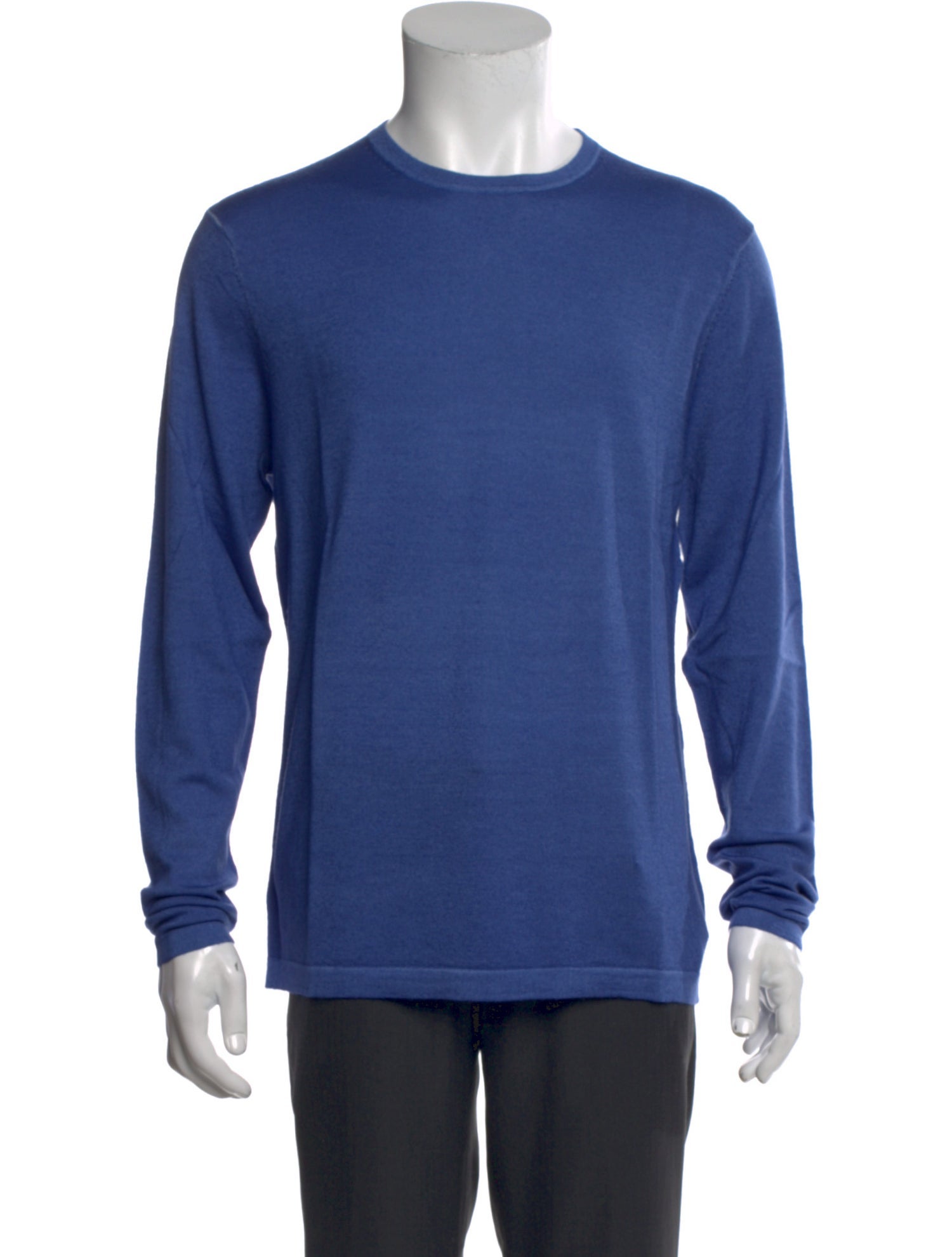 Patrick Assaraf Merino Wool Crew Neck T-Shirt