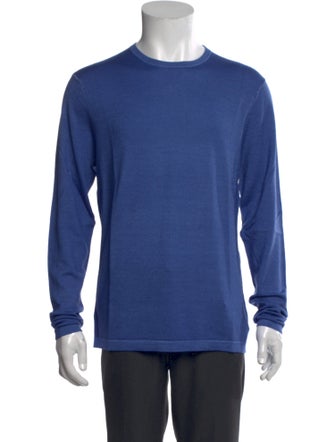 Patrick Assaraf Merino Wool Crew Neck T-Shirt